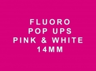 Fluoro Pop Ups Pink & White 14mm