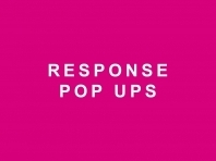 Response Shelf Life Pop Ups